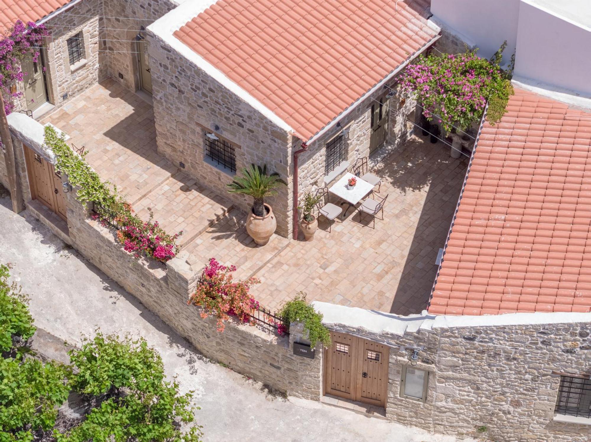 St.Ten Stone Built Village Agioi Deka  Exterior photo